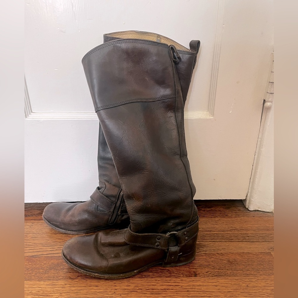 Frye - Melissa harness riding boots